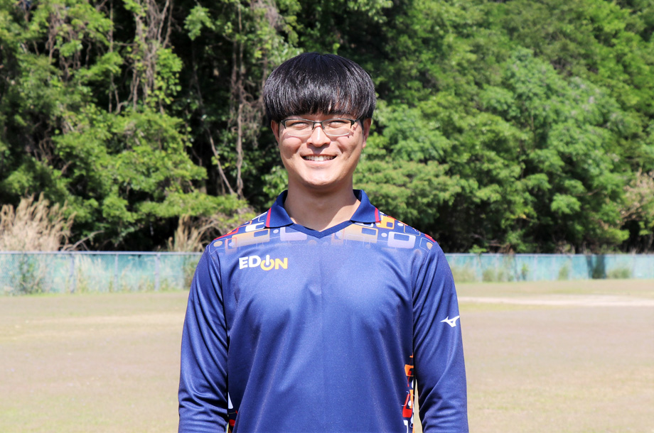 青島鉄也選手