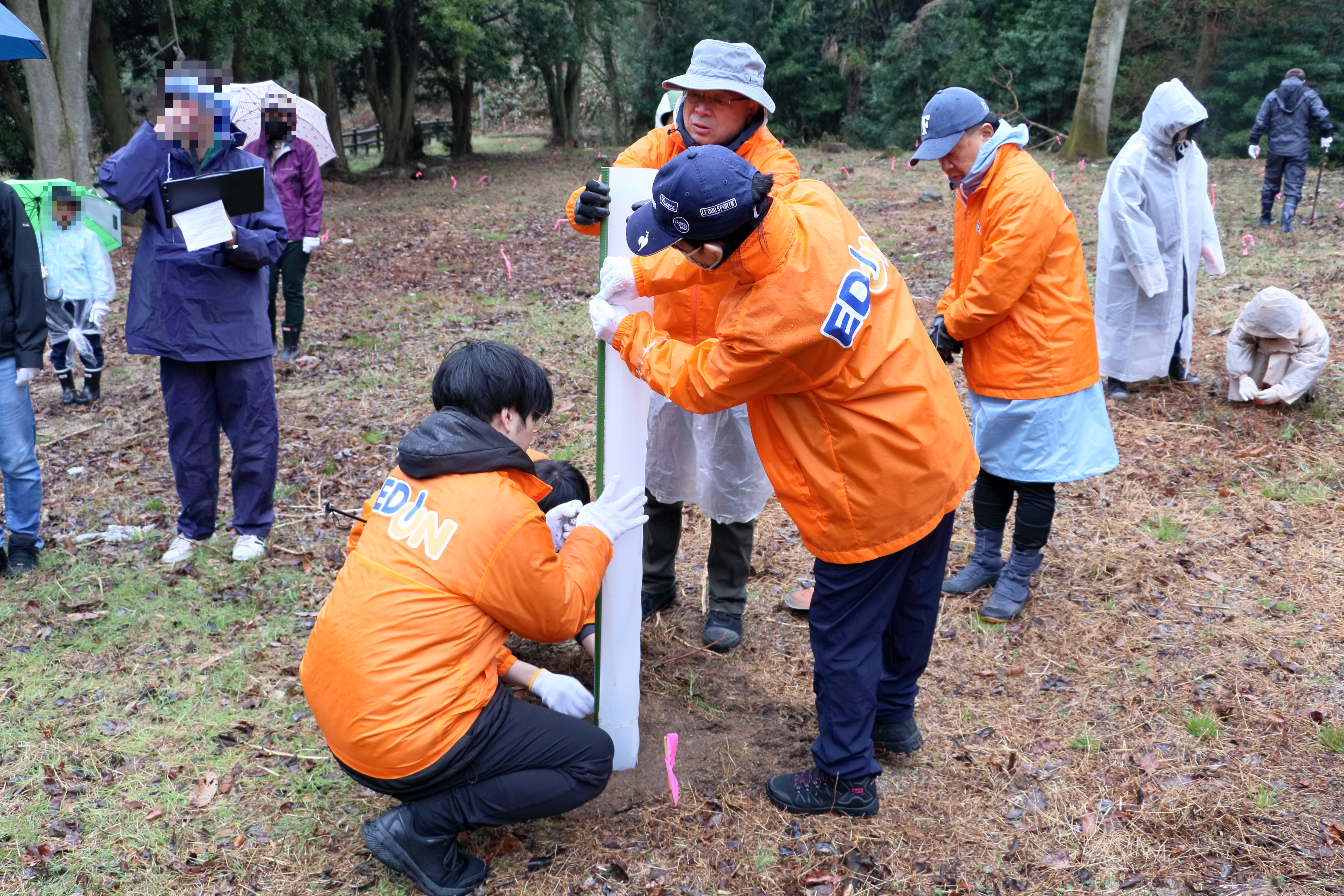 2024広島フォレスト植林活動 in たけはら　作業画像2