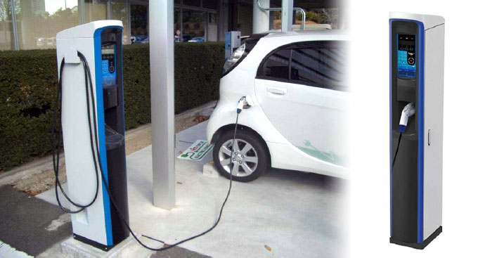 電気自動車用充電スタンド