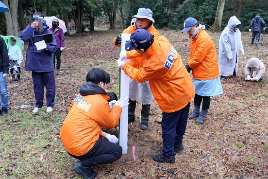 2024年 竹原 春の植樹