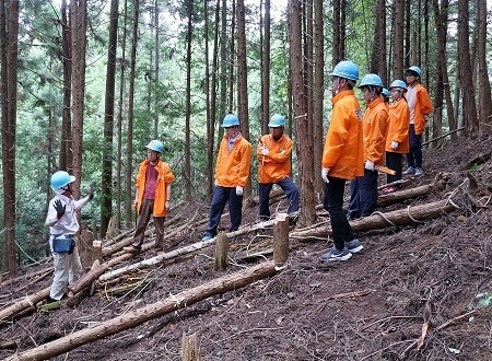 2025年吉野森林保全活動写真
