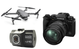 Digital camera, drive recorder, drone