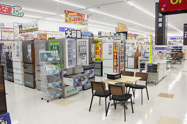 冷蔵庫コーナー
